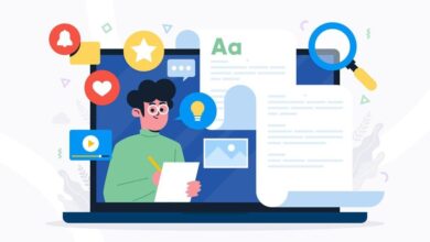 طريقة كتابة مواضيع المدونة