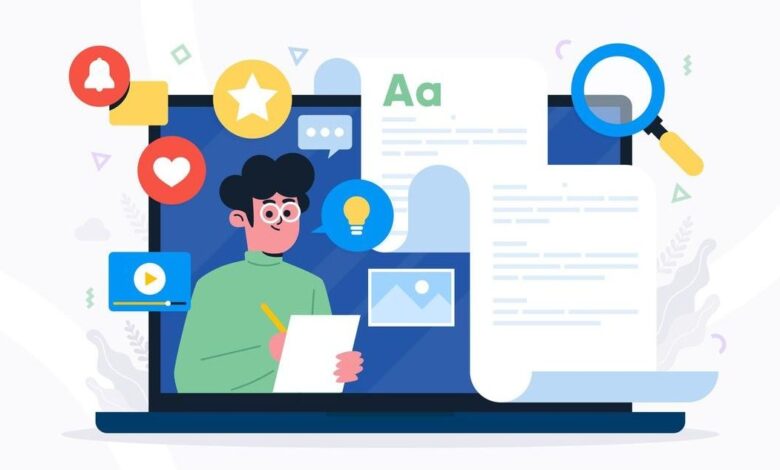 طريقة كتابة مواضيع المدونة