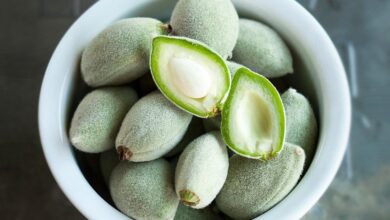 فوائد اللوز الأخضر