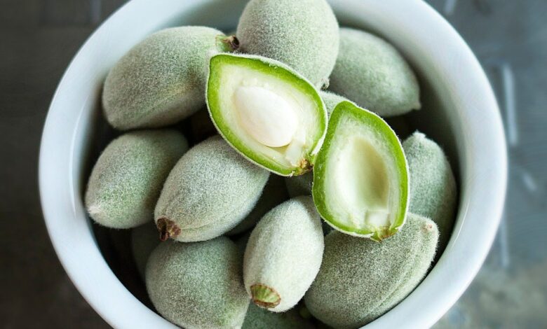 فوائد اللوز الأخضر