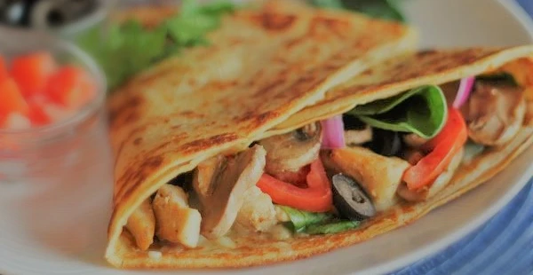 طريقة عمل الكريب بالفراخ