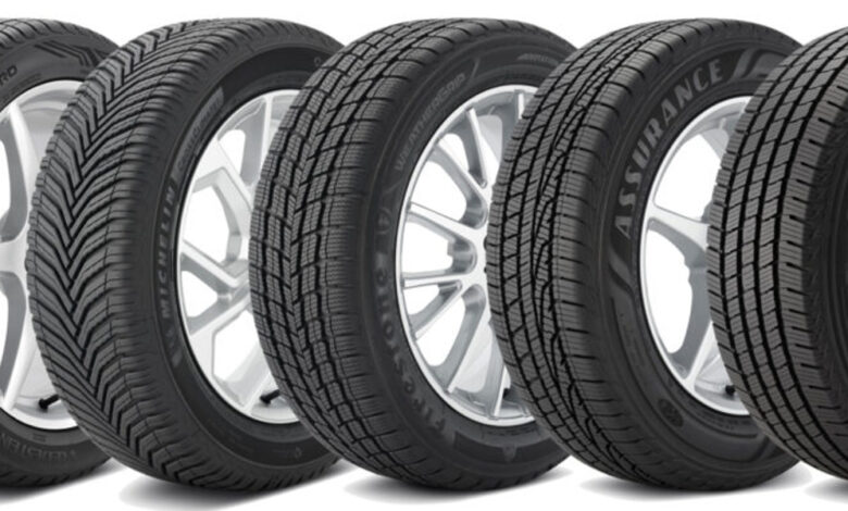 أنواع إطارات السيارات