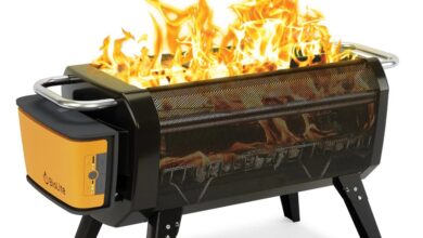 مواقد نار متنقلة