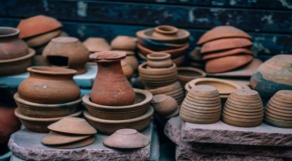 استخدام الفخار للشرب لأول مرة