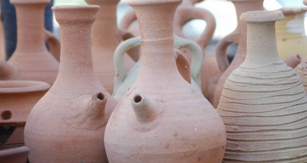 استخدام الفخار للشرب لأول مرة